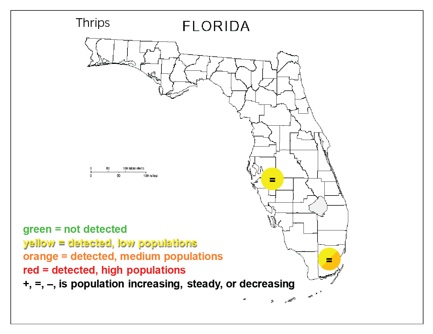 Featured image for “Thrips Update: Populations Vary in Central, Southern Florida”